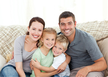 Texas insured happy family